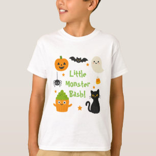 T-shirt Halloween de Little Monster Bash - Éffrayant -