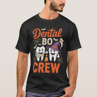 T-shirt Halloween Dental Boo Crew friend
