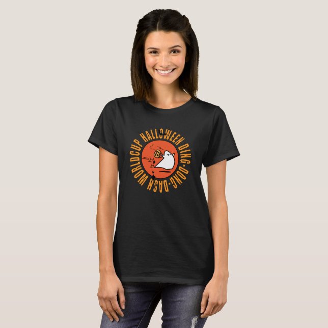 T-shirt Halloween Ding-Dong-Dash WORLDCUP emblème (Devant entier)
