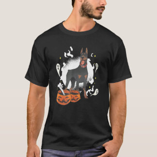 T-shirt Halloween Doberman