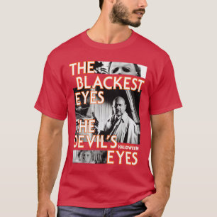 T-shirt Halloween Dr Loomishe Diables Yeux Collage Horreur