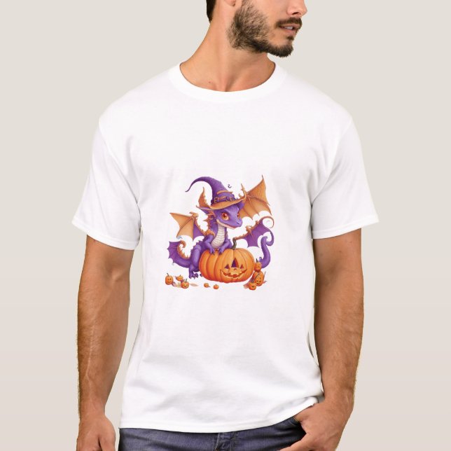 T-shirt Halloween Dragon (Devant)