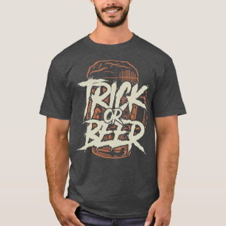 T-shirt Halloween Drôle Ou Bande