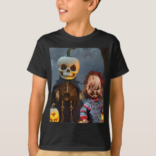 T-shirt Halloween éffrayant.