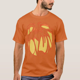 T-shirt Halloween effrayant citrouille hanté visage enfant