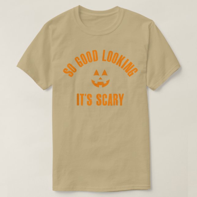 T-shirt Halloween effrayant et bon look  (Design devant)