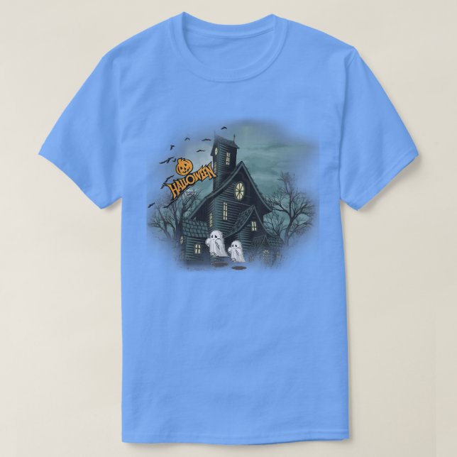 T-shirt Halloween éffrayant, Horreur Cool Éffrayante, Masq (Design devant)