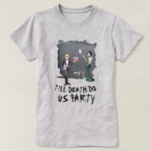 T-shirt Halloween éffrayant jusqu'à la mort Do Us Party Gr