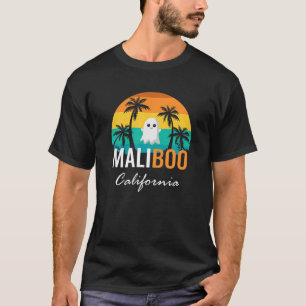 T-shirt Halloween En Août Maliboo Californie, Funny Mal