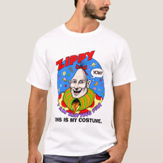 T-shirt Halloween énergique classique "costume "