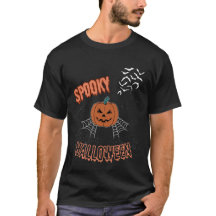 T-shirt Halloween épouvantable, chemise mignonne d