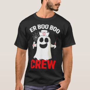 T-shirt Halloween ER Costume femmes Hommes ER Boo Boo Crew