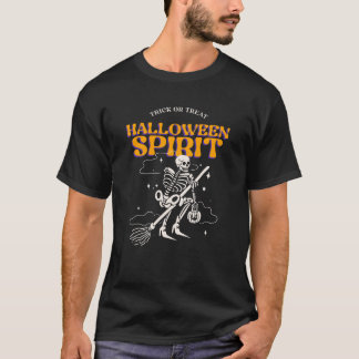 T-Shirt Halloween Esprit Farce ou Friandise