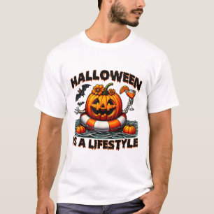 T-shirt Halloween Est Un Halloween Éffrayant Pour Les Homm
