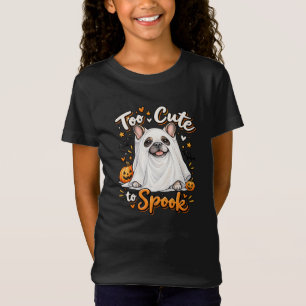 T-Shirt Halloween Fantôme Bouledogue Français Mignon
