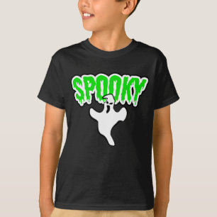 T-shirt Halloween fantôme éffrayant