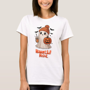T-shirt Halloween Fantôme Mignon et Confortable