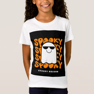 T-shirt Halloween Fantôme Mignon Saison Épouvante