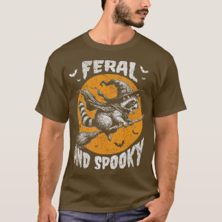 T-shirt Halloween férale et Éffrayante d'Opossum