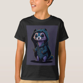 T-shirt Halloween Ferret Fun