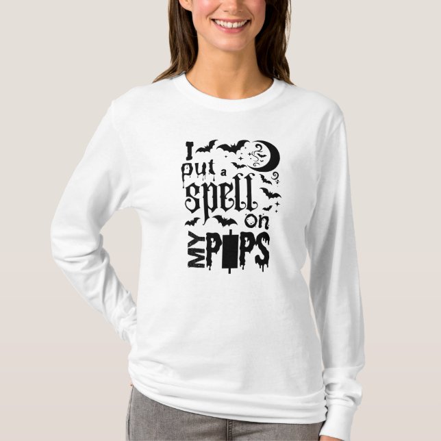 T-shirt Halloween Forex | Mettre un sort (Devant)