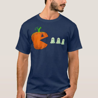 T-shirt Halloween Funny Citrouille Fantômes Garçons Enfant