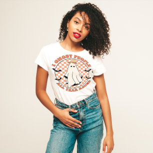 T-SHIRT HALLOWEEN FUNNY INTROVERT JE FAIS FOULE AUX GENS