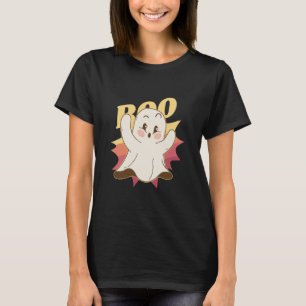 T-shirt Halloween Ghost Boo Cute