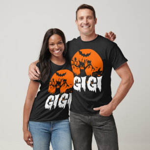 T-shirt Halloween Gigi Scary 31 Octobre Cadeau