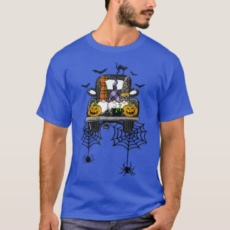 T-shirt Halloween Gnomes Camion Citrouille Funny Halloween