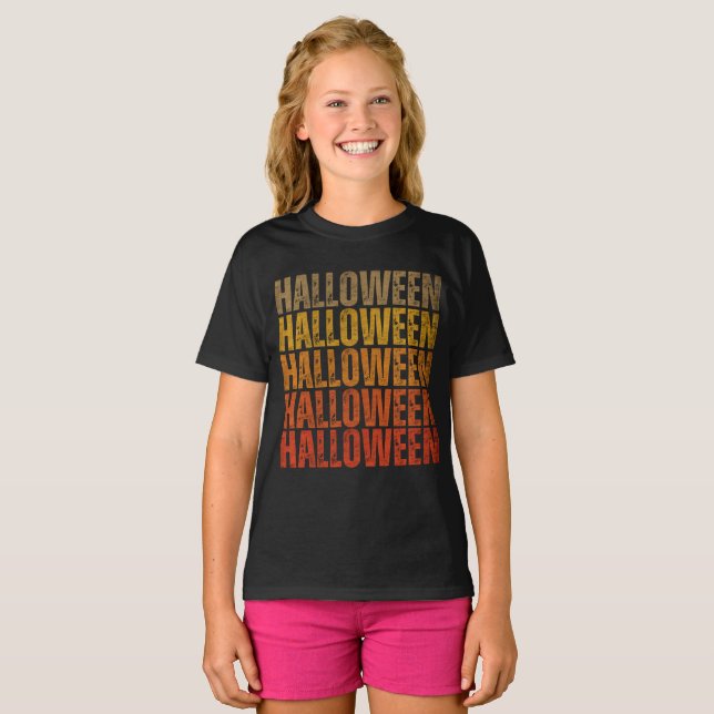 T-shirt HALLOWEEN HALLOWEEN (Devant entier)