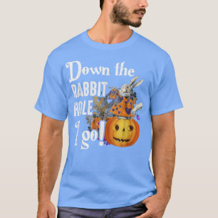 T-shirt Halloween Halloween citrouille Alice Rabbit Hallow