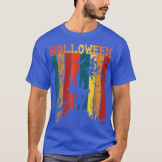 T-shirt Halloween Haunted House Vintage