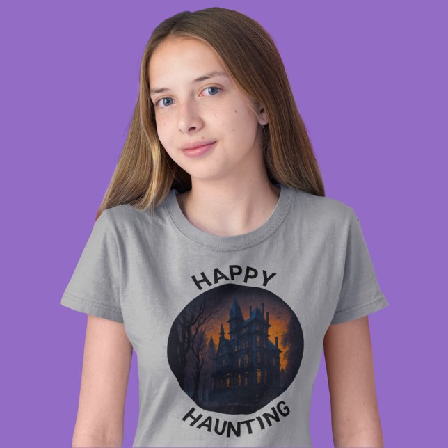 T-shirt Halloween Haunted Mansion Happy Hauny (Créateur téléchargé)