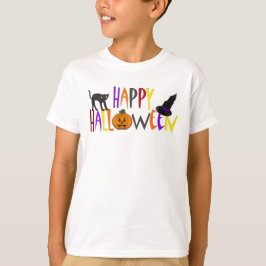 T-shirt Halloween heureux coloré
