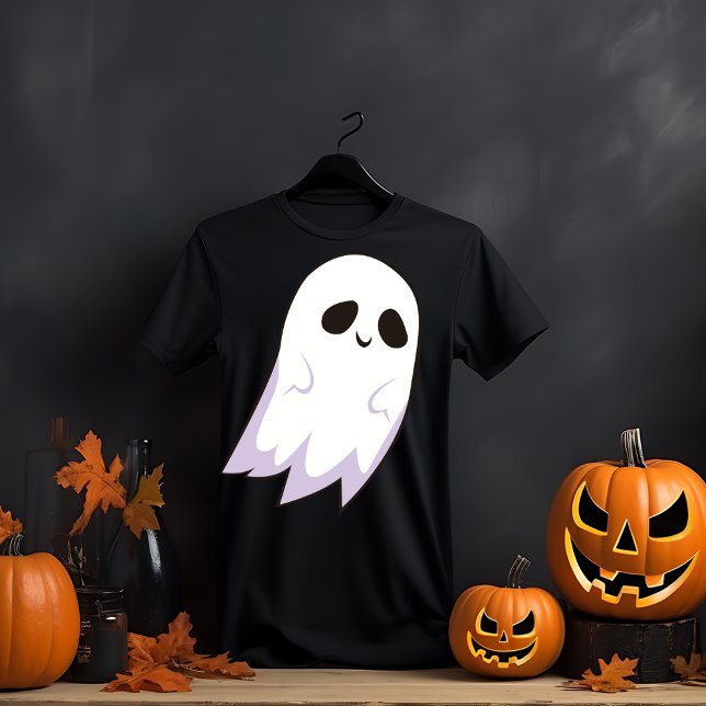 T-shirt Halloween heureux du fantôme (Créateur téléchargé)