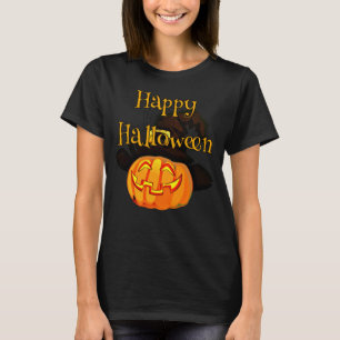 T-shirt Halloween heureux Jack-o'-lantern