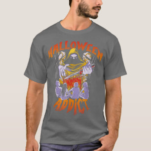 T-shirt Halloween histoires d'horreur films d'horreur Addi