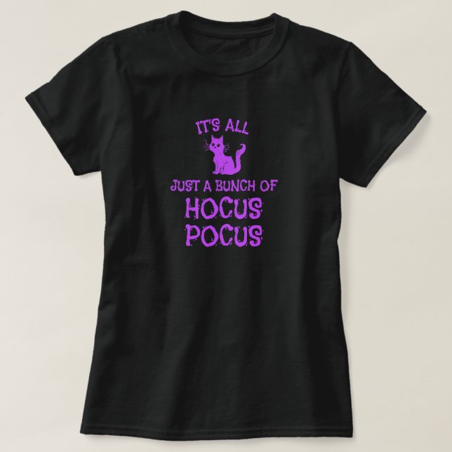 T-shirt Halloween Hocus Pocus (Design devant)