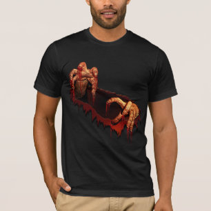 T-shirt Halloween Horreur Zombie Tee - shirt mort-