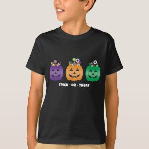 T-shirt Halloween Jack-o'-lantern Candy Pail