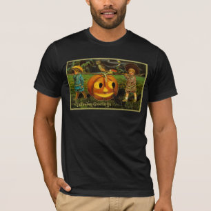 T-shirt Halloween Jack-o-Lantern nuit de récolte par les e