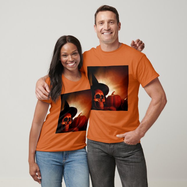 T-shirt Halloween - Jack-O-Lanterns 2 (Unisexe)