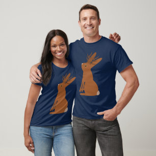 T-shirt Halloween Jackalope Trou ou traitement