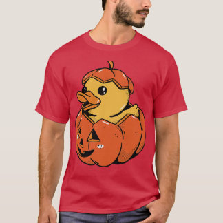 T-shirt Halloween JackoLanterne en caoutchouc Ducky