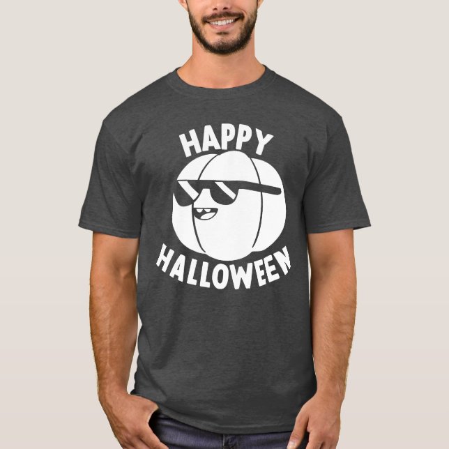 T-shirt Halloween Joyeuse fête d'Halloween I Funny Hallowe (Devant)