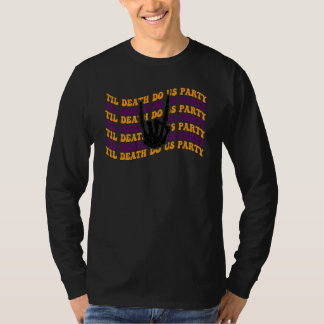 T-shirt Halloween Jusqu'à ce que la mort nous sépare Enter