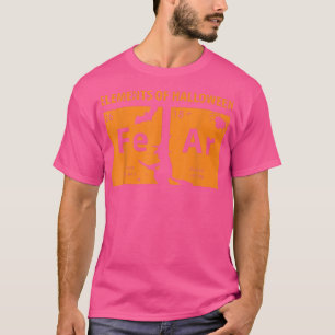 T-shirt Halloween la peur éléments principaux de la peur H