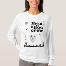 T-shirt Halloween Le Boo Crew Ghosts