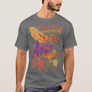 T-shirt Halloween le temps le plus merveilleux de l'année